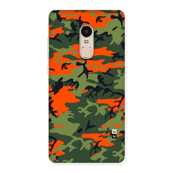 Army Pattern Back Case for Xiaomi Redmi Note 4