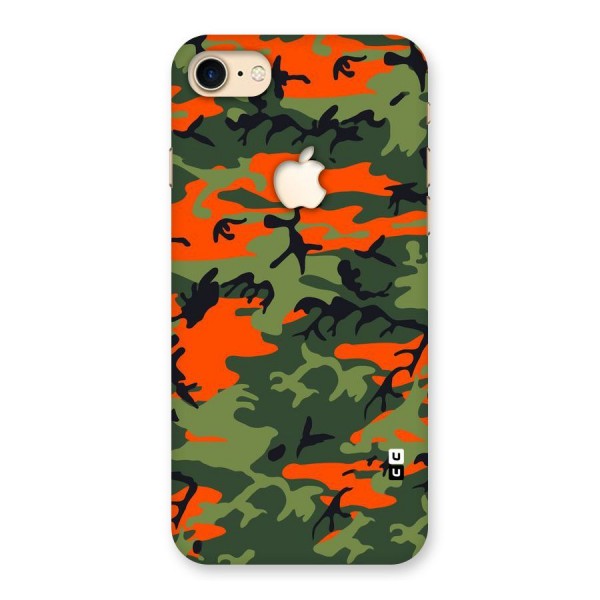 Army Pattern Back Case for iPhone 7 Apple Cut