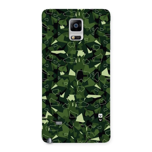 Army Shape Design Back Case for Galaxy Note 4