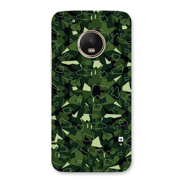 Army Shape Design Back Case for Moto G5 Plus