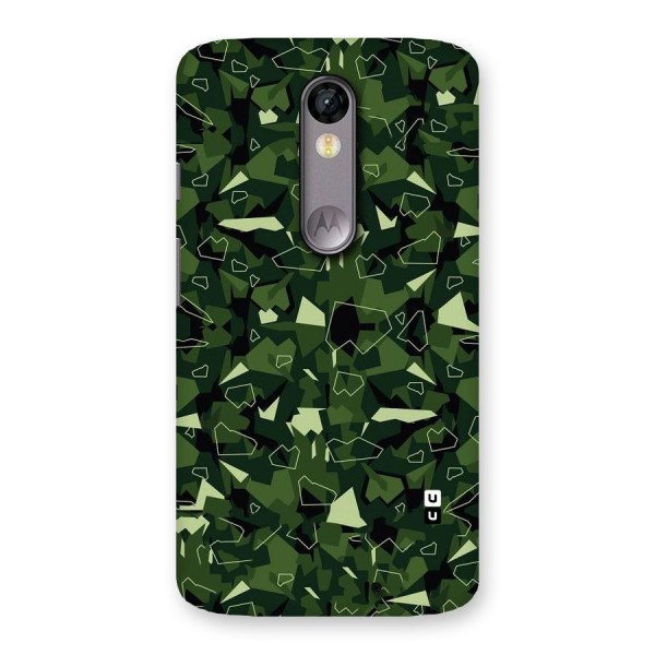 Army Shape Design Back Case for Moto X Force