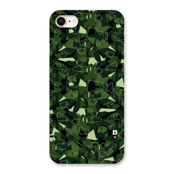 Army Shape Design Back Case for iPhone 8