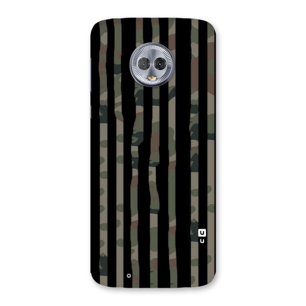 Army Stripes Back Case for Moto G6