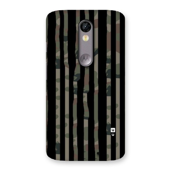 Army Stripes Back Case for Moto X Force