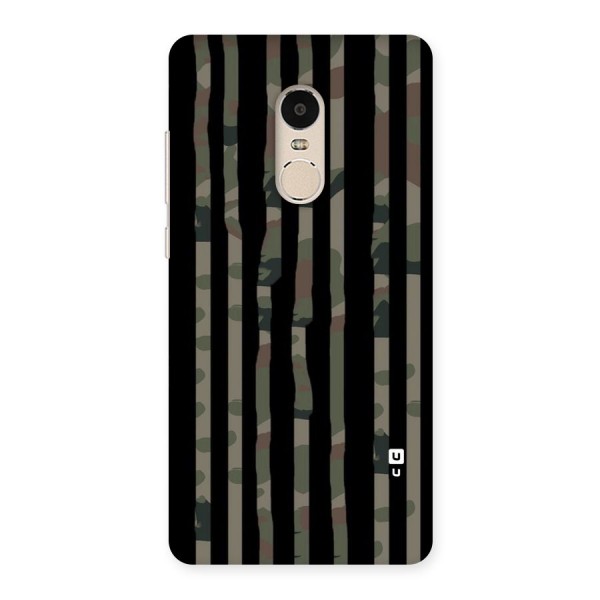 Army Stripes Back Case for Xiaomi Redmi Note 4