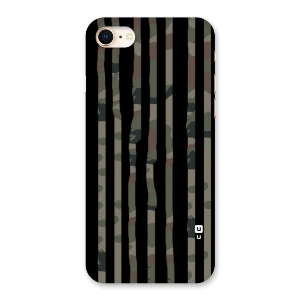 Army Stripes Back Case for iPhone 8