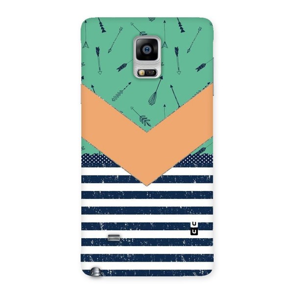 Arrows and Stripes Back Case for Galaxy Note 4