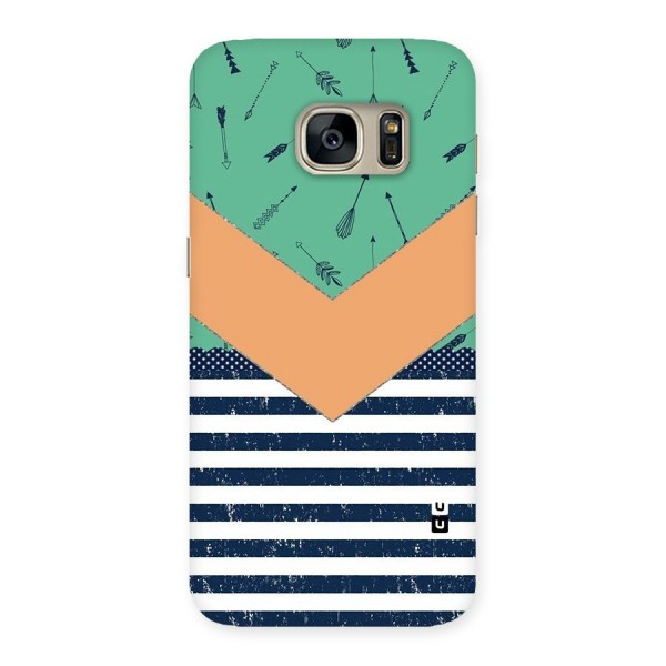 Arrows and Stripes Back Case for Galaxy S7