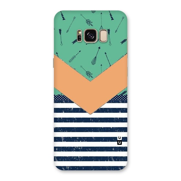 Arrows and Stripes Back Case for Galaxy S8 Plus