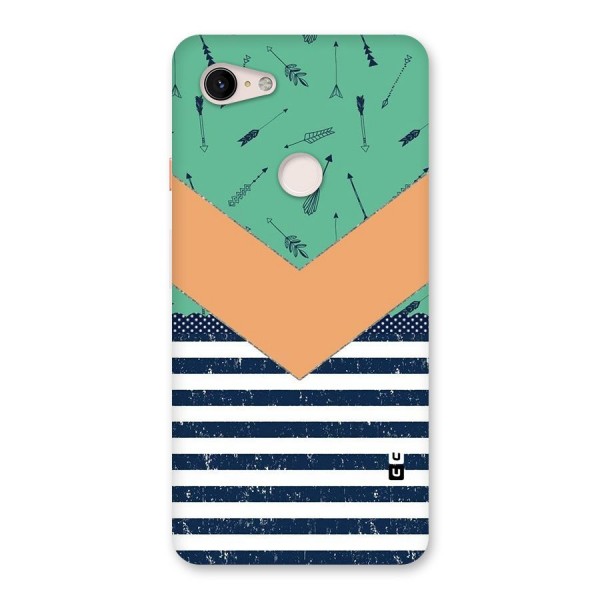 Arrows and Stripes Back Case for Google Pixel 3 XL