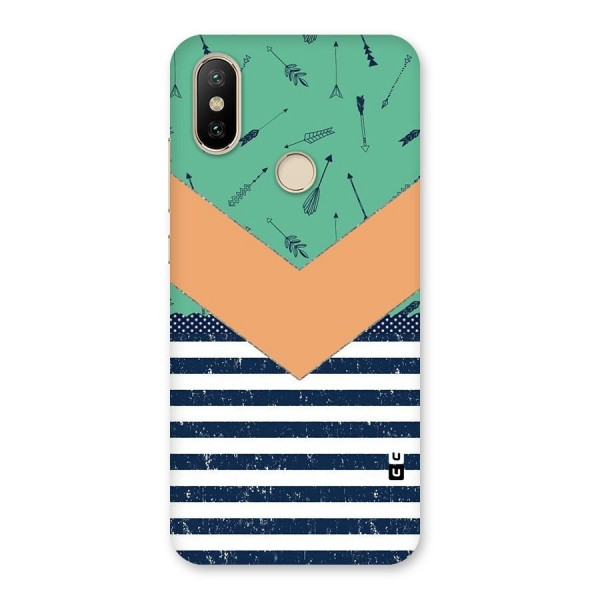 Arrows and Stripes Back Case for Mi A2