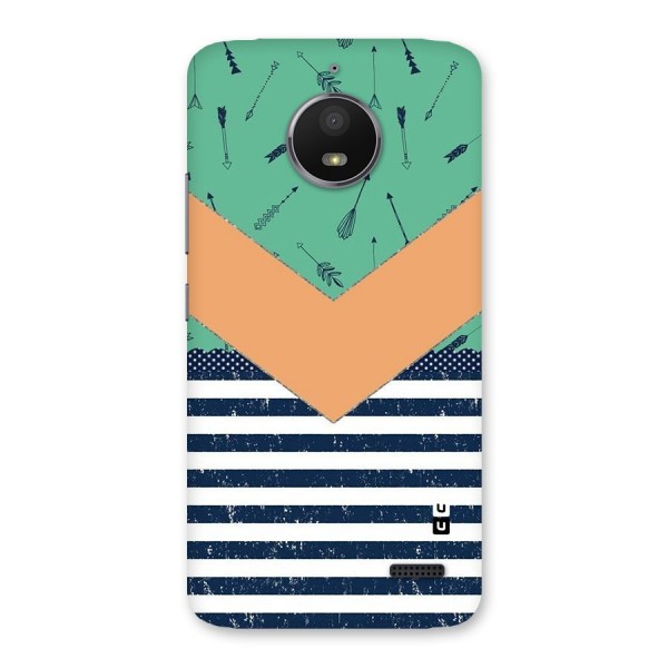 Arrows and Stripes Back Case for Moto E4