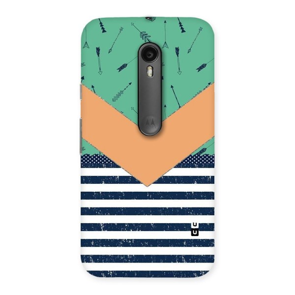 Arrows and Stripes Back Case for Moto G3