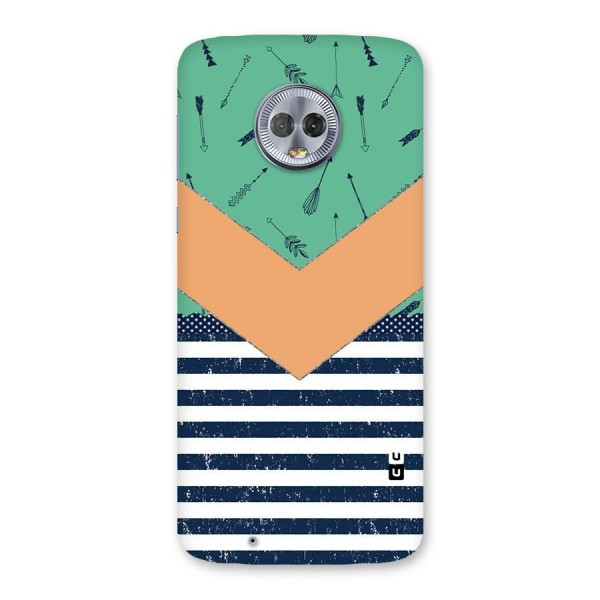 Arrows and Stripes Back Case for Moto G6