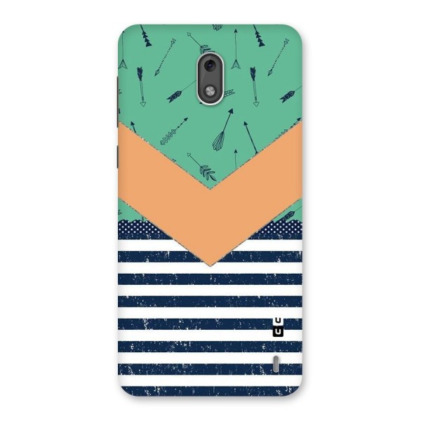 Arrows and Stripes Back Case for Nokia 2