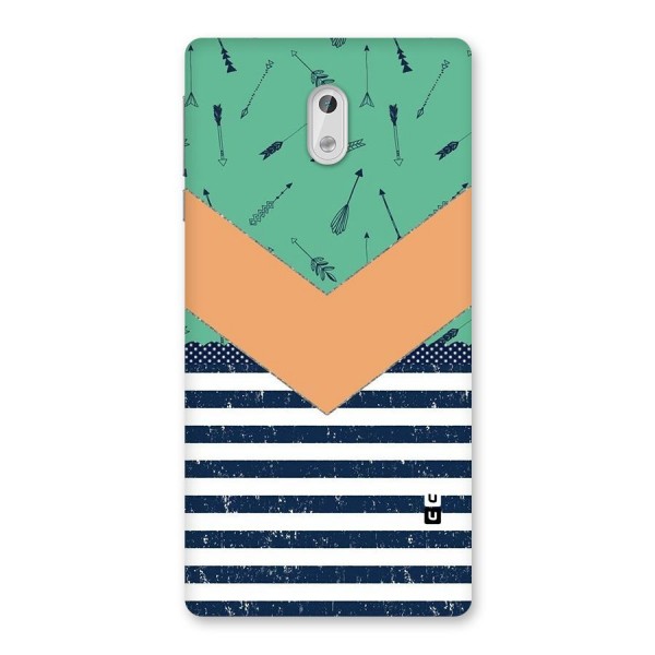 Arrows and Stripes Back Case for Nokia 3