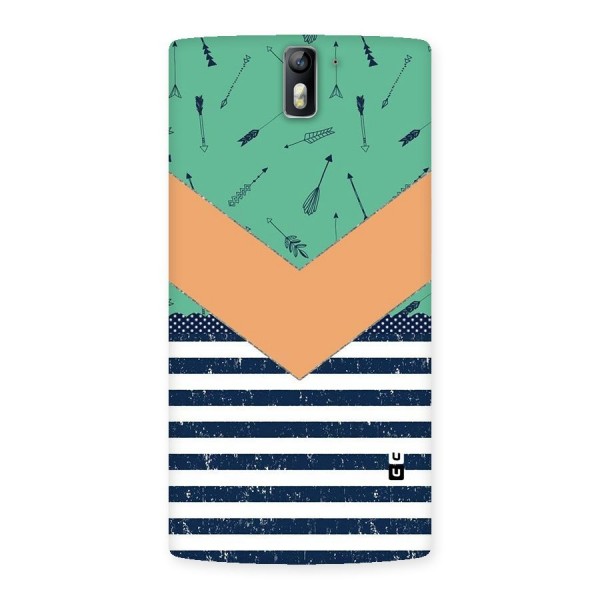 Arrows and Stripes Back Case for One Plus One