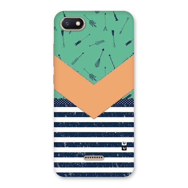 Arrows and Stripes Back Case for Redmi 6A