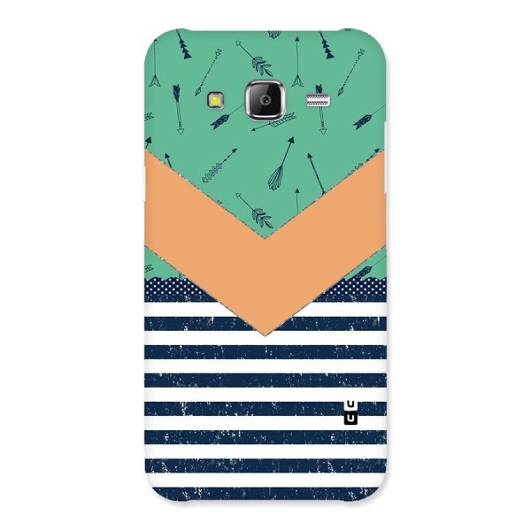 Arrows and Stripes Back Case for Samsung Galaxy J5