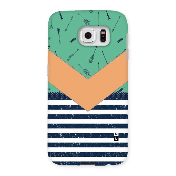 Arrows and Stripes Back Case for Samsung Galaxy S6