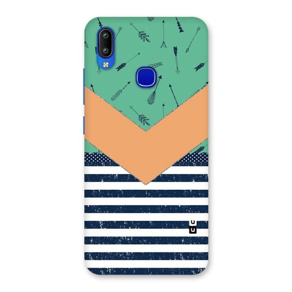 Arrows and Stripes Back Case for Vivo Y91