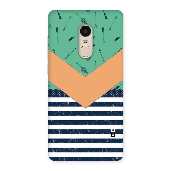 Arrows and Stripes Back Case for Xiaomi Redmi Note 4