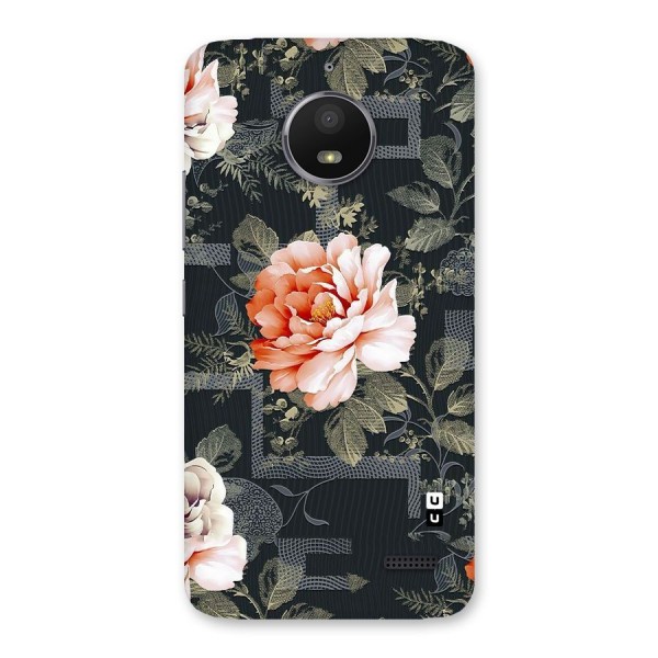 Art And Floral Back Case for Moto E4