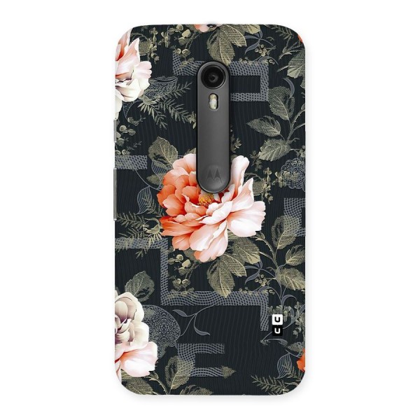 Art And Floral Back Case for Moto G3