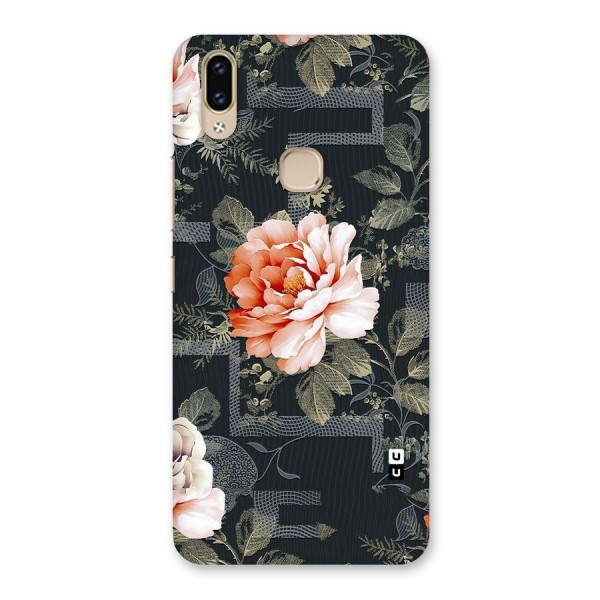 Art And Floral Back Case for Vivo V9