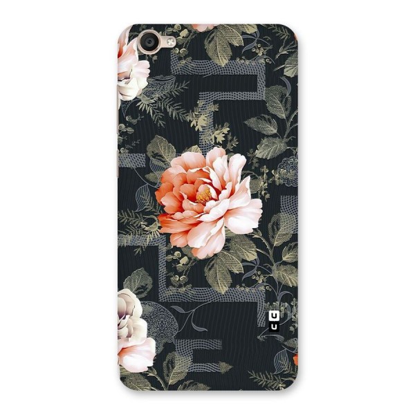 Art And Floral Back Case for Vivo Y55s