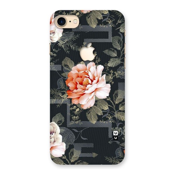 Art And Floral Back Case for iPhone 7 Apple Cut