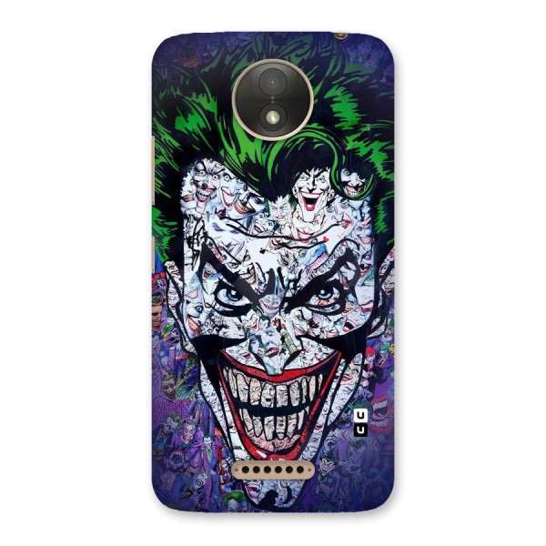 Art Face Back Case for Moto C Plus