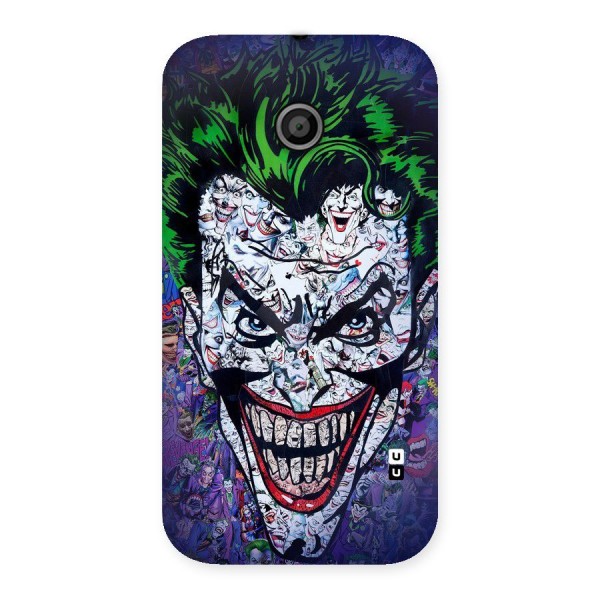 Art Face Back Case for Moto E