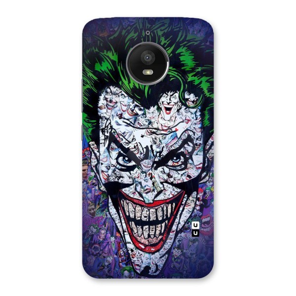 Art Face Back Case for Moto E4 Plus