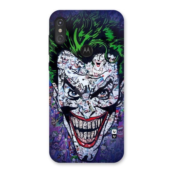 Art Face Back Case for Motorola One Power