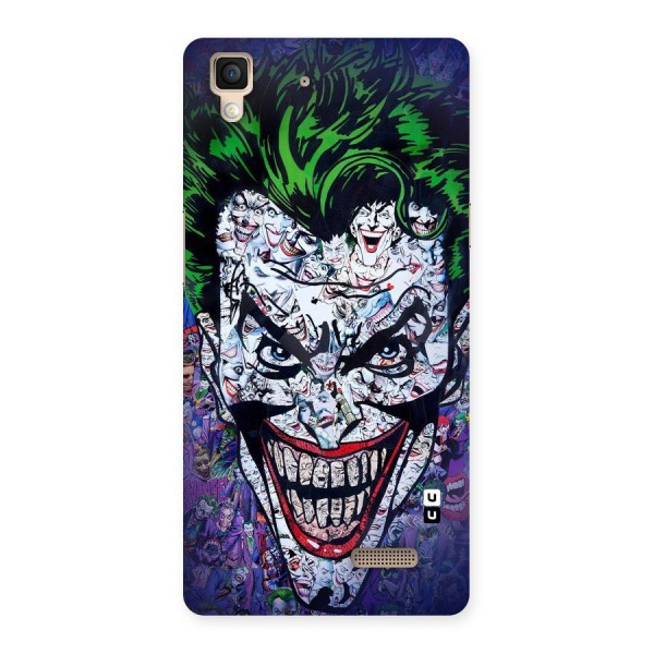 Art Face Back Case for Oppo R7