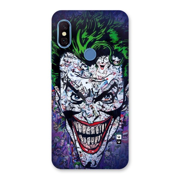 Art Face Back Case for Redmi Note 6 Pro