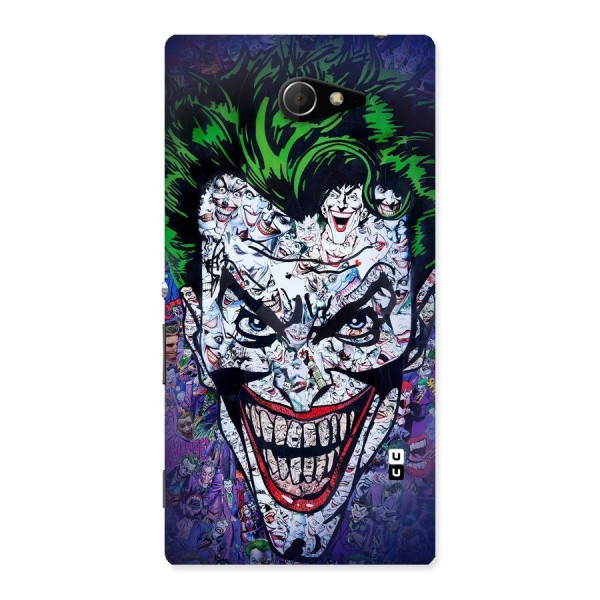 Art Face Back Case for Sony Xperia M2