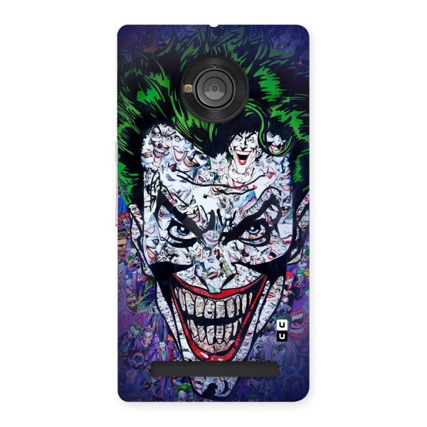 Art Face Back Case for Yu Yuphoria