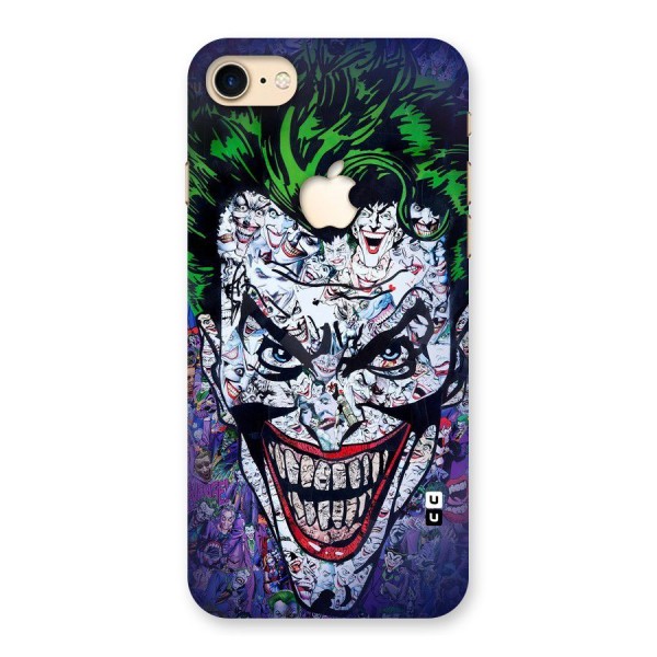 Art Face Back Case for iPhone 7 Apple Cut