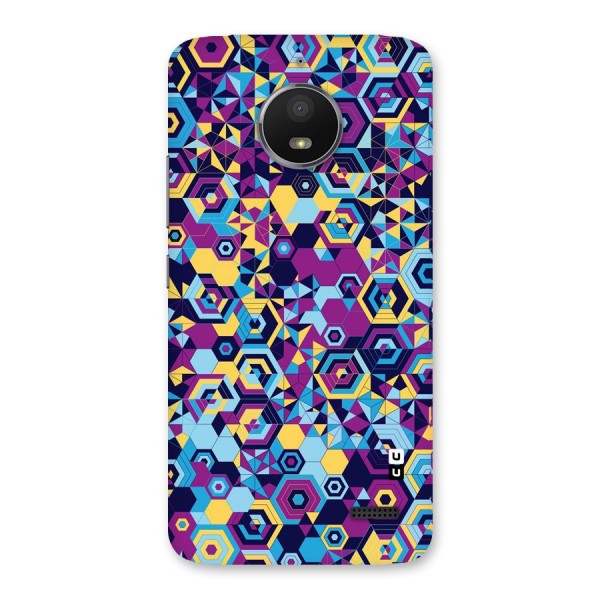 Artistic Abstract Back Case for Moto E4