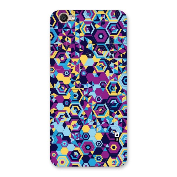 Artistic Abstract Back Case for Vivo Y55s