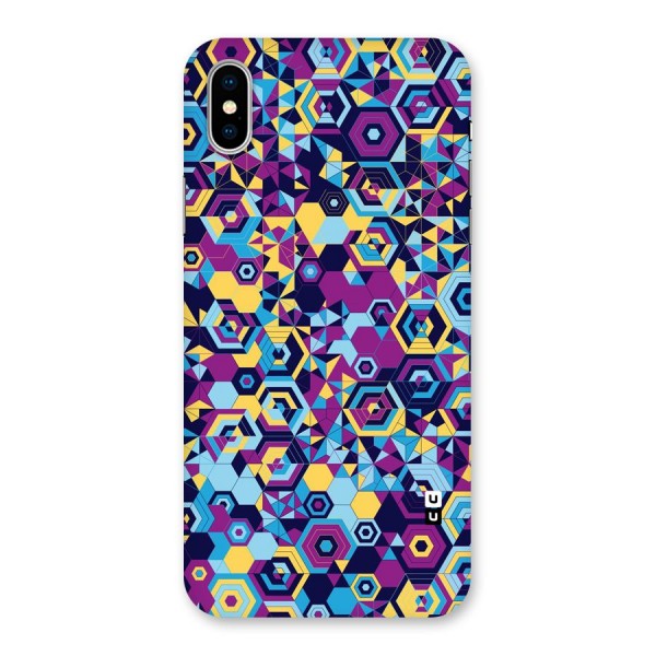 Artistic Abstract Back Case for iPhone X