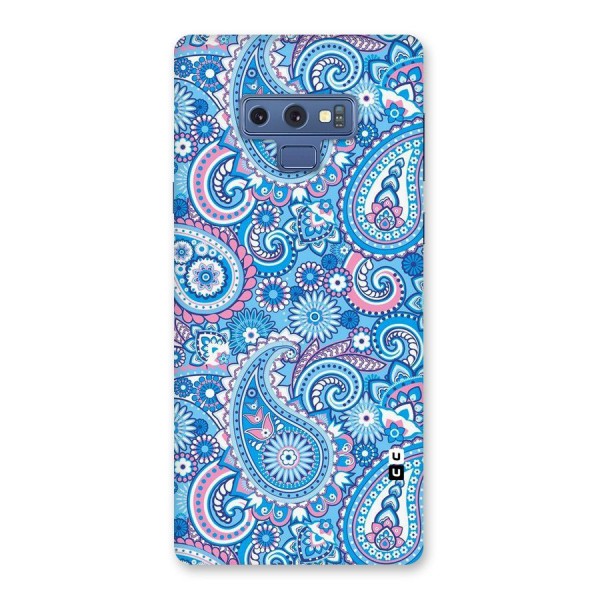 Artistic Blue Art Back Case for Galaxy Note 9