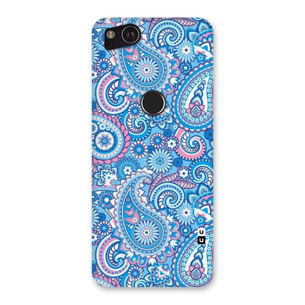 Artistic Blue Art Back Case for Google Pixel 2