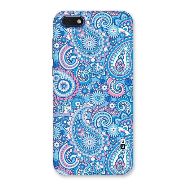 Artistic Blue Art Back Case for Honor 7s