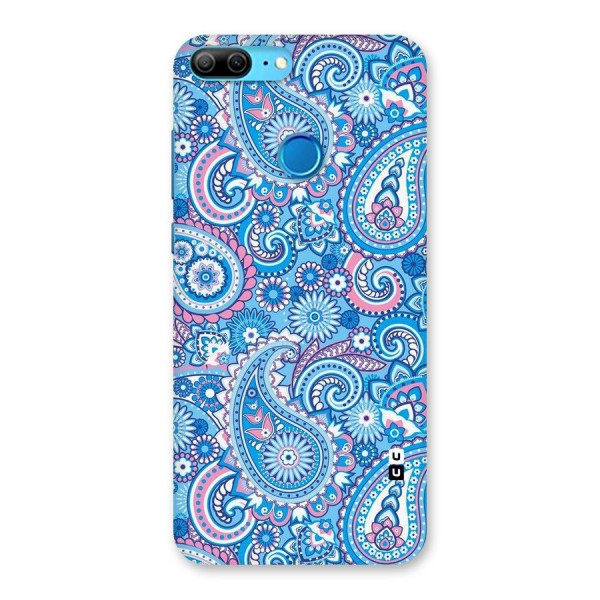 Artistic Blue Art Back Case for Honor 9 Lite