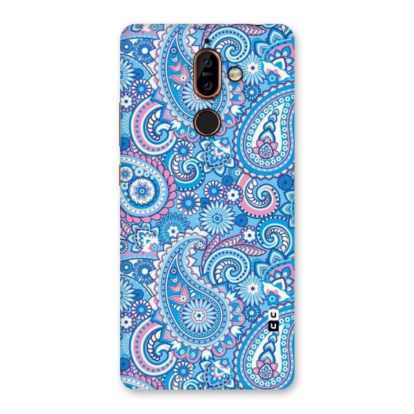 Artistic Blue Art Back Case for Nokia 7 Plus