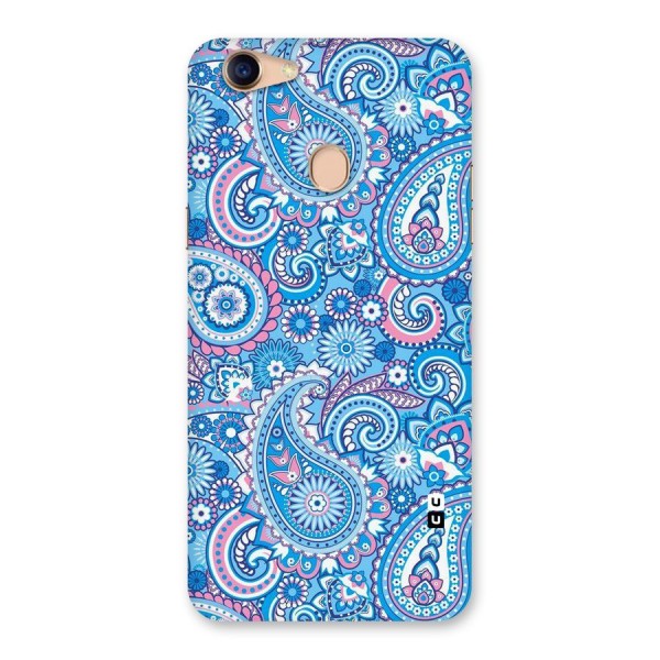 Artistic Blue Art Back Case for Oppo F5