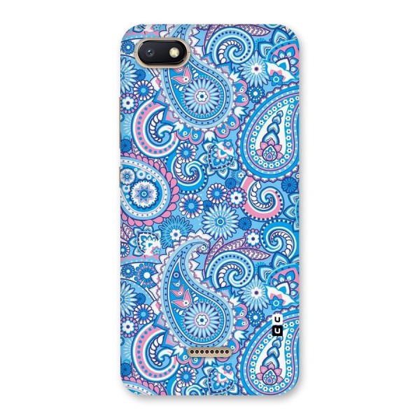 Artistic Blue Art Back Case for Redmi 6A